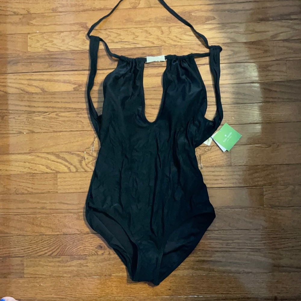 Halter style bathing suit